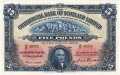 Commercial Bank Of Scotland Ltd 5 Pounds,  5. 1.1943